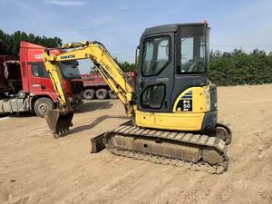 Mini excavatrice d'occasion de haute qualité Komatsu PC50MR machines de terrassement utilisées moteur à engrenages incliné à noyau de poids de fonctionnement de 5 tonnes - Product Image 5