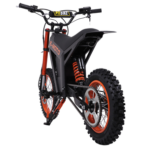 Motocicleta eléctrica todoterreno de 3000W con batería de 30AH, doble amortiguación y neumáticos de 14 pulgadas, disponible en la UE. - Product Image 2