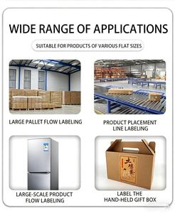 Máquina Etiquetadora Lateral Automática de Alta Velocidad para Cajas de Cartón de Papel y Plástico, Control por Pantalla Táctil PLC, Tecnología Motorizada - Product Image 4
