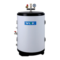 Industrie HVAC 30L Petit réservoir d'eau d'échange thermique dans le chauffage par le sol Réservoir d'eau en acier inoxydable pour le chauffage de la maison