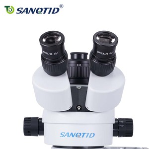 SANQTID 7X 4.5X 三眼実体顕微鏡 検査用実体顕微鏡 カメラ付きスタンド - Product Image 4