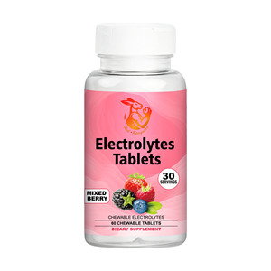 Tabletas de Electrolitos ODM OEM con Calcio, Reducen el Estrés por Calor, Aumentan la Resistencia, Evitan el Mal de Estómago, Apoyo Energético e Hidratación - Product Image 1
