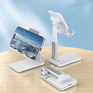 Adjustable Holder Phone Holder Cell <b>Tablet</b> Desk Thick Case Friendly Phone Holder <b>Stand</b> Cell Phone <b>Stand</b> Plastic with Custom Logo - Product Image 4
