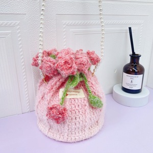 Kit de <span class=keywords><strong>crochet</strong></span> <span class=keywords><strong>pour</strong></span> débutants, sac fourre-tout rose <span class=keywords><strong>au</strong></span> <span class=keywords><strong>crochet</strong></span>, sac fourre-tout <span class=keywords><strong>au</strong></span> <span class=keywords><strong>crochet</strong></span> <span class=keywords><strong>pour</strong></span> le printemps, avec tutoriels vidéo étape par étape, <span class=keywords><strong>pour</strong></span> kit de <span class=keywords><strong>crochet</strong></span> adultes - Product Image 3