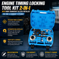 Kit d'outils de calage du moteur de voiture avec outil d'installation du joint d'arbre à cames avant pour Ford 1.0 EcoBoost 3 cylindres