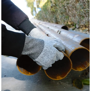 Guantes de resistencia de alto nivel de corte resistentes al aceite HPPE directamente de fábrica de China para trabajos de garaje y reparaciones mecánicas - Product Image 4