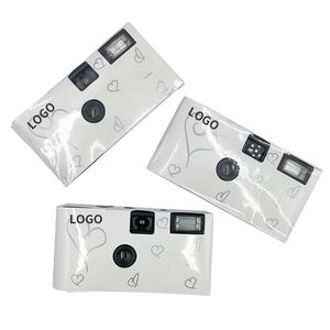 Cámara de Fotos Desechable de un Solo Uso con Flash, Personalizable con Logotipo, para Pedidos al por Mayor, Película de 35 mm - Product Image 5