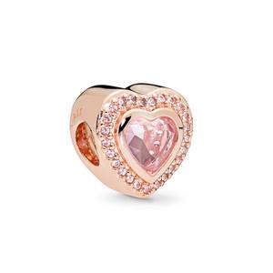 Colgantes y dijes de joyería de moda con diseño de dibujos animados, hechos a mano, con cuentas de fresa, ratón, circonita, DIY, regalo para niños y mujeres, Plata 925, estilo Punk - Product Image 3