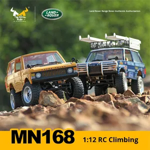 MN168 Land <span class=keywords><strong>Rover</strong></span> <span class=keywords><strong>Range</strong></span> <span class=keywords><strong>Rover</strong></span> Véhicule tout-terrain 1:12 Voiture électrique à quatre roues motrices <span class=keywords><strong>RC</strong></span> Voiture d'escalade Structure de pont de porte Plastique - Product Image 3