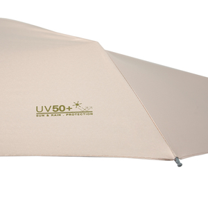 Parasol de poche anti-UV UPF50+ avec revêtement noir, pour usage quotidien en extérieur, logo personnalisé, facile à transporter, imperméable, manuel, 6 baleines - Product Image 2