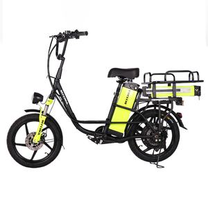 Vélo électrique à double compartiment pour batterie, pour livraison de marchandises et de nourriture, longue autonomie, fabrication OEM/ODM en Chine - Product Image 1