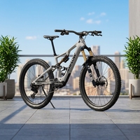 Nouveau VTT électrique tout carbone Amflow PX Carbon Pro 700Wh 2026 Avinox M2S 150Nm FOX Factory à suspension intégrale