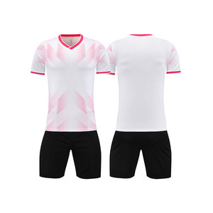 Aangepaste naamnummer Ademend voetbalshirt met korte mouwen Sneldrogend voetbalshirt voor spelers en fans Teamkleding - Product Image 1