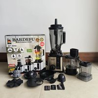 Bardefu 5042 Mixeur multifonctionnel 8-en-1 de 4 L avec 8 lames, style moderne, pour la maison, mixeur, presse-agrumes, machine à smoothies glacés