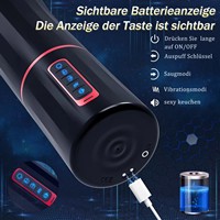 STELLAR PATH Masturbateur Automatique pour Hommes, Machine à Vibrations et à Succion, Rotation, Coupe vaginale en Silicone, Jouets Sexuels pour Adultes pour Hommes