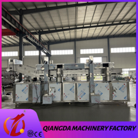 Équipement industriel électrique de transformation des aliments de machine de friteuse continue commerciale de QD pour les craquelins indiens frits