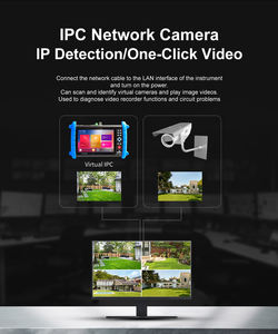 NOYAFA NF-IPC722ATCHS Probador de Cámaras IP de 7 Pulgadas con Pantalla Táctil HD IPS, Compatible con AHD, CVI, TVI, SDI Coaxial HD, Resolución de 8MP 3840*2156 15fps - Product Image 4