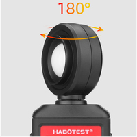 Photomètre numérique Habotest HT620 sonde rotative à 180 degrés mesure de haute précision pour lampes à incandescence de bureau lumière portable