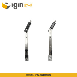 Par de bisagras ajustables de 180 grados de acero inoxidable estilo europeo para puerta y ventana - Product Image 5