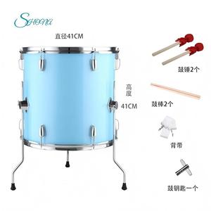 16 Inch Portable 2-Tier Wood Body Polyester <strong>Drum</strong> Heads <strong>Football</strong> Match Cheerleading Competition Cheering Fan <strong>Drum</strong> - Product Image 2
