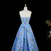 Robe de soirée Jancember LSZ460, élégante, avec des paillettes brillantes, des appliques florales, robe de bal formelle, robe de cérémonie