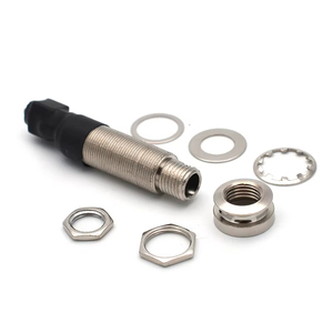 Custom Zilver Passieve Eq Piezo Pick-Up 6.35Mm Onder Zadel Uitgang Eind Pin Gitaar Jack Voor Ukelele Folk Akoestische Gitaar Pickup - Product Image 6