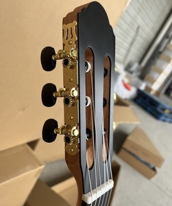 <span class=keywords><strong>Guitarra</strong></span> clásica recortada con acabado mate a bajo <span class=keywords><strong>precio</strong></span> de la marca Aiersi con color natural - Product Image 2