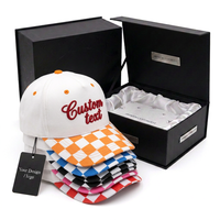 Casquettes de baseball personnalisées 5 panneaux, broderie 3D en relief, logo en sergé de coton, bicolores, snapback, vente en gros, OEM