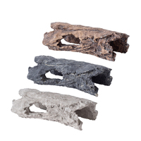 En gros, abri cylindrique d'intérieur pour reptiles, idéal pour l'escalade et la protection des animaux, style écorce, pour lézards, scorpions et araignées