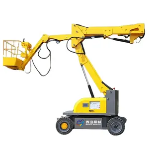 Towable trên không khớp nối Boom Lift để bán khớp nối Boom Lift xe tải towable người đàn ông Boom Lift để bán