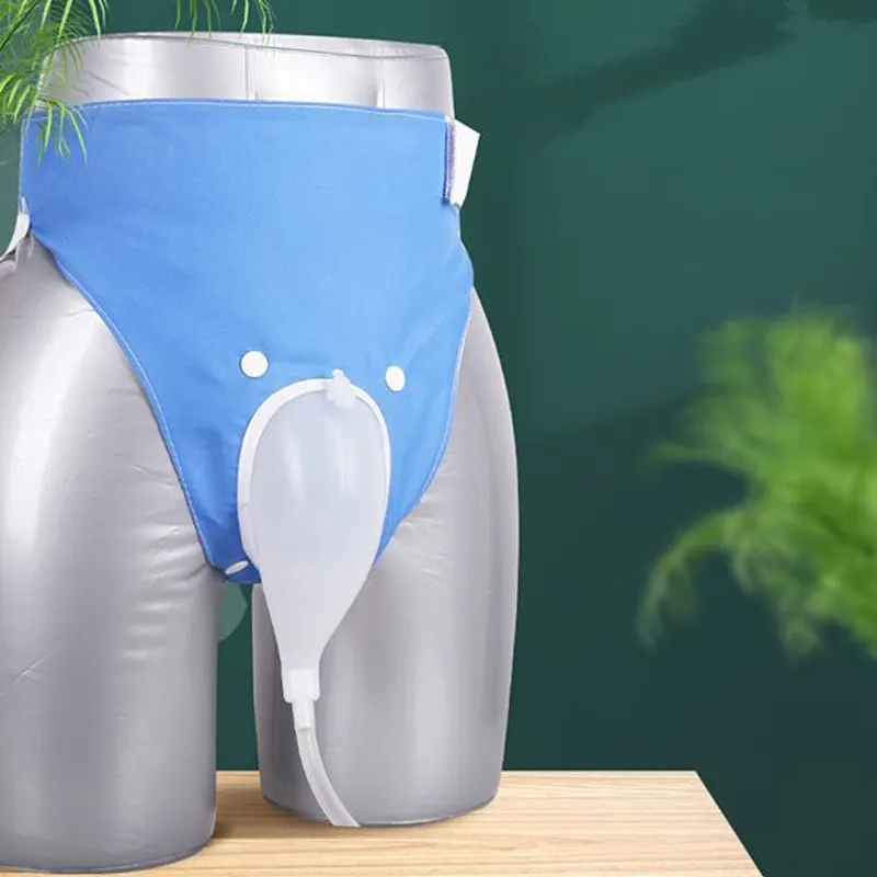 Katheter Bein beutel Silikon tragbarer Pee Bag Urin Drainage beutel für Männer