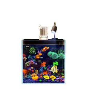 Rif Ready <span class=keywords><strong>Nano</strong></span> <span class=keywords><strong>Aquarium</strong></span> - Ultra Heldere Low-Iron Glazen Tank Voor Zout Water Koraal Zee - Product Image 1