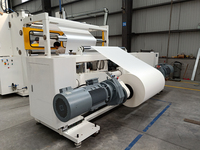 ZONTAI Jumbo Rouleau Machine À Refendre Refendage Rebobineuse 500 m/min Capacité De Production 1800-3000mm 600 m/min 1200mm 1500mm