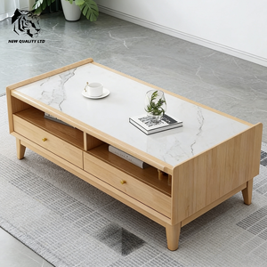 Muebles para el Hogar de Diseño Moderno, Fabricados en Fábrica, Buen Precio, Personalizables, MOQ Bajo, Envío Inmediato, de Madera y Mármol, Ecológicos, Fáciles de Montar - Product Image 5