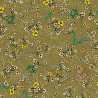Impresión digital personalizada imitado koshibo brillante flor primavera otoño tela para cheongsam señora ropa bufanda