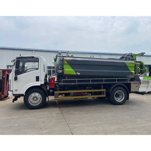Camión Cisterna para Aguas Residuales ISUZU de 5000 Litros, Camión de Succión y Limpieza de Desechos Fecales en Venta - Product Image 4