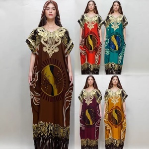 Africa Embroidery Dress - Wholesale Plus Size Fashion