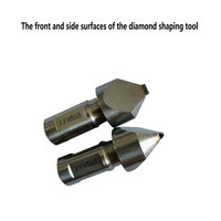 Outils de formage en diamant PCD de qualité industrielle haute précision, adaptés au dressage de meules irrégulières.