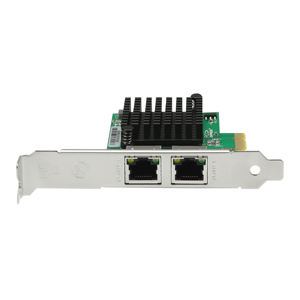 อะแดปเตอร์เซิร์ฟเวอร์อีเทอร์เน็ตกิกะบิต PCIe X1พอร์ตคู่ภายในประสิทธิภาพสูงพร้อมชิปเซ็ต I350สำหรับศูนย์ข้อมูลคอมพิวเตอร์ I3 - Product Image 2
