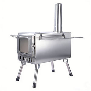 Estufa <span class=keywords><strong>de</strong></span> <span class=keywords><strong>Leña</strong></span> Portátil <span class=keywords><strong>de</strong></span> Acero Inoxidable <span class=keywords><strong>para</strong></span> Acampar al Aire Libre, <span class=keywords><strong>de</strong></span> la Fábrica Luling, <span class=keywords><strong>para</strong></span> Calefacción y Cocina - Product Image 6