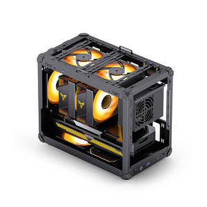 JONSBO C6 MAX <span class=keywords><strong>Micro</strong></span> <span class=keywords><strong>ATX</strong></span>-<span class=keywords><strong>Computer</strong></span> gehäuse mit MESH <span class=keywords><strong>3</strong></span>-Lüftern Front Typ C <span class=keywords><strong>ATX</strong></span>-Netzteil Grafikkarten kompatibilität - Product Image 5