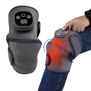 2023 Healthpal电加热疗法膝盖按摩器远红外关节新型充电振动膝盖按摩器止痛