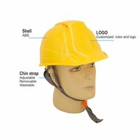 Casque de sécurité industriel en fibre de verre ABS, résistance au feu CE EN397, suspension 8 points, modèle AY9910, pour extérieur
