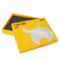 Boîtes d'emballage personnalisées pour produits électroniques mobiles Boîtes cadeaux en carton avec couvercle et base de banque d'alimentation avec insert en mousse