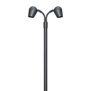 Regulable LED Modular Jardín Paisaje Área Estacionamiento Calle Pilar Accesorio de iluminación Poste Superior Patio Luz Aluminio Vidrio AC - Product Image 1