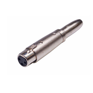Conector XLR de 3 Pines a Jack de 6.35 mm para Montaje en Panel T104, Adaptador de Audio Totalmente Metálico - Product Image 2