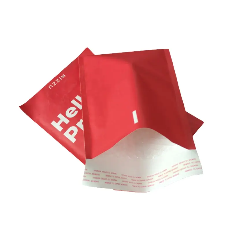 Metallic Shipping Padded Self-adhesive Envelopes Aluminum Foil Bubble Packaging Mailers Bag