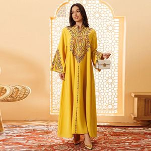 Abaya musulmane pour femmes, tendance, élégante et de haute qualité, à manches longues, grande taille, vêtements traditionnels pakistanais, vente chaude - Product Image 2
