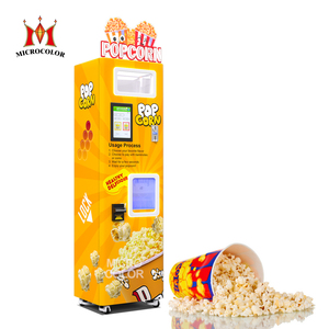 Hot Bán Điện Bỏng Ngô Nhà Sản Xuất Máy Một Pop Ngô Cho Thương Mại, Hiệu Quả Cao Tự Phục Vụ Tự Động Bỏng Ngô Máy Bán Hàng Tự Động - Product Image 1