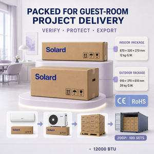 Condizionatore d'Aria Solare Ibrido 12000 BTU, Inverter <span class=keywords><strong>AC</strong></span> a Trasmissione Diretta PV, Split a Parete, Raffreddamento e Riscaldamento, <span class=keywords><strong>DC</strong></span> 80-380V <span class=keywords><strong>AC</strong></span> 110-240V per Uso Domestico - Product Image 6